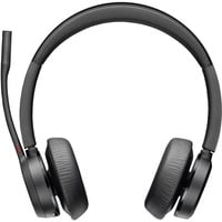 HP Poly Voyager 4320 USB-A - Teams Certified on-ear headset Zwart