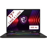 MSI Sword 17 HX (B14VFKG-011BE) 17"  gaming laptop Grijs | Core i7-14700HX | RTX 4060 | 16 GB | 1 TB SSD | 165 Hz