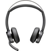 HP Poly Voyager Focus 2 USB-A - Teams Certified on-ear headset Zwart