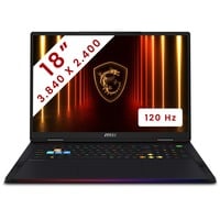 MSI Raider A18 HX (A9WJG-016BE) 18"  gaming laptop Zwart | Ryzen 9 9955HX3D | RTX 5090 | 64 GB | 2 TB SSD