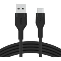 Belkin BoostCharge Flex USB-A/USB-C-kabel Zwart, 2 meter