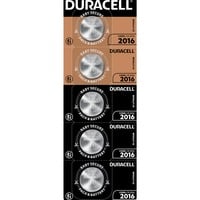 Duracell CR 2016 lithium knoopcel batterijen 5 stuks