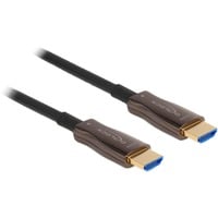 DeLOCK Actieve optische HDMI kabel Zwart, 10 meter, 8K