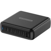 Sitecom 200W GaN Power Delivery Desk Charger Zwart