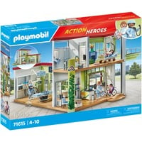 PLAYMOBIL Action Heroes - Modern ziekenhuis  Constructiespeelgoed 71615