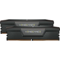 Corsair 64 GB DDR5-6800 Kit werkgeheugen Zwart, CMK64GX5M2X6800C32, Vengeance, XMP 3.0