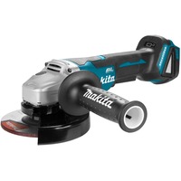 Makita 18 V Haakse slijper 125 mm DGA505ZJ Blauw/zwart, accu's en lader niet inbegrepen | in Mbox | veiligheidsschakelaar