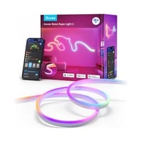 Govee Neon Rope Light 2 ledstrip Wit, 5 meter, 2,4GHz-wifi + Bluetooth