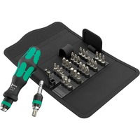 Wera Kraftform Kompakt 70 Universal bitset Zwart/groen, 32‑delig