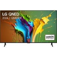 LG 98QNED89T6A 98" Ultra HD Led-tv Zwart, 4x HDMI, 2x USB-A, Optisch, CI, Bluetooth, LAN, WLAN, HDR10