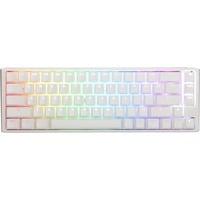 Ducky One 3 SF White, gaming toetsenbord Wit/zilver, BE Lay-out, Cherry MX RGB Red, RGB leds, 65%, ABS