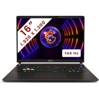 MSI Vector 16 HX (A13VHG-420BE) 16"  gaming laptop Grijs | Core i9-13980HX | RTX 4080 | 16 GB | 1 TB SSD | 144 Hz