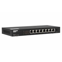 QNAP QSW-1108-8T switch Zwart