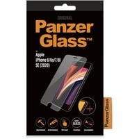 PanzerGlass iPhone 6/7/8/SE (2020) screenprotector Transparant/zwart