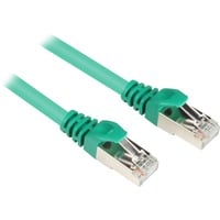 Sharkoon Patchkabel SFTP, RJ-45 met Cat.6 Groen, 0,25 meter