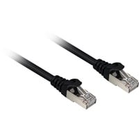 Sharkoon Patchkabel SFTP, RJ-45 met Cat.6a Zwart, 20 meter, Halogeenvrij