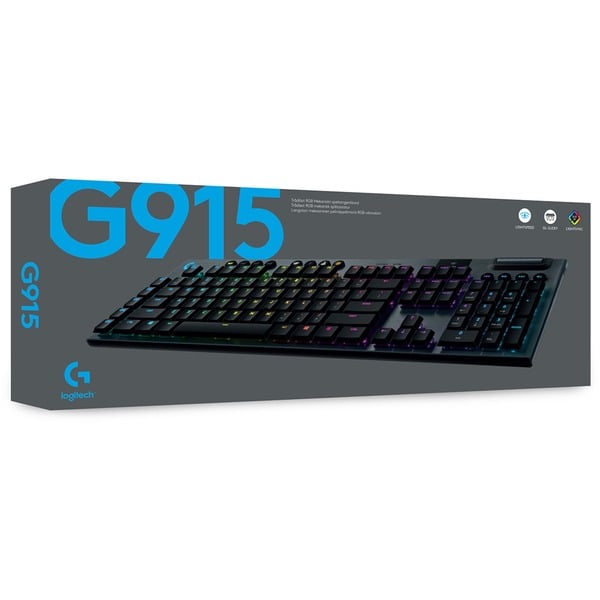 Logitech G G915 Lightspeed Wireless Rgb Mechanical Gaming Keyboard