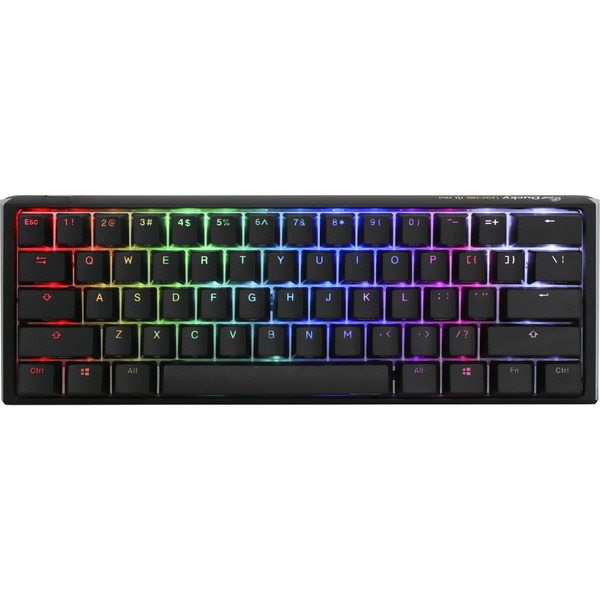 inzet Sinds reguleren Ducky One 3 Mini, gaming toetsenbord Zwart/zilver, BE Lay-out, Cherry MX  RGB Brown, RGB