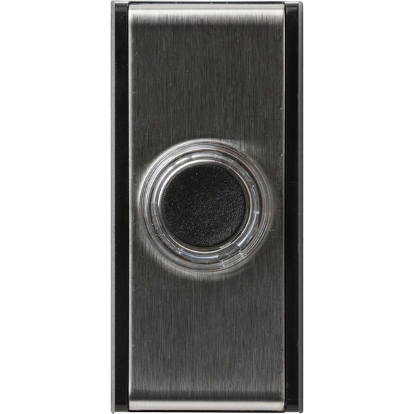Contractie Nieuw maanjaar Uitbreiden Honeywell beldrukknop 'Gem' D611 deurbel Zwart/zilver