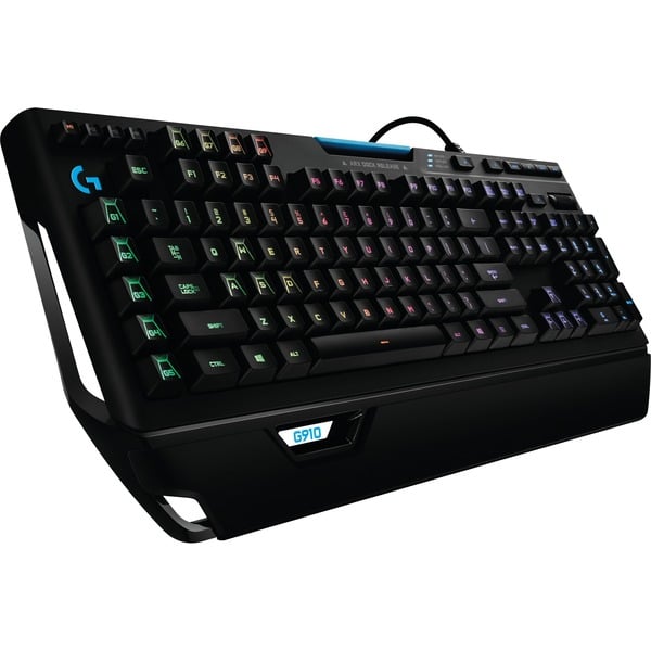 Versterken geroosterd brood Kostuum Logitech G G910 Orion Spectrum Keyboard, gaming toetsenbord FR lay-out,  Logitech Romer-G, RGB leds