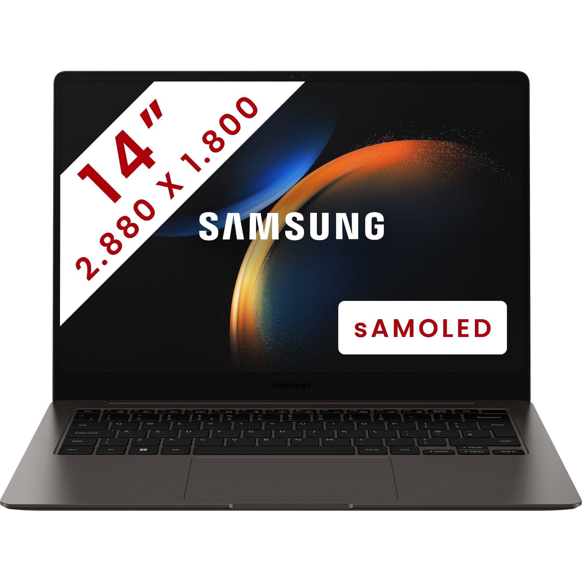 Samsung Galaxy Book Pro Np Xfg Kc Be Laptop Donkergrijs Core I P Iris Xe